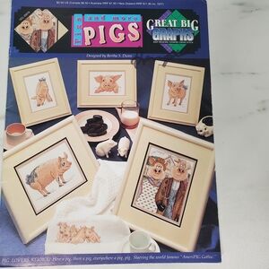 Pigs and More Pigs Cross Stitch Patterns